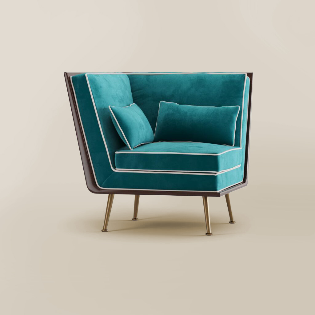 beverly seat turquoise