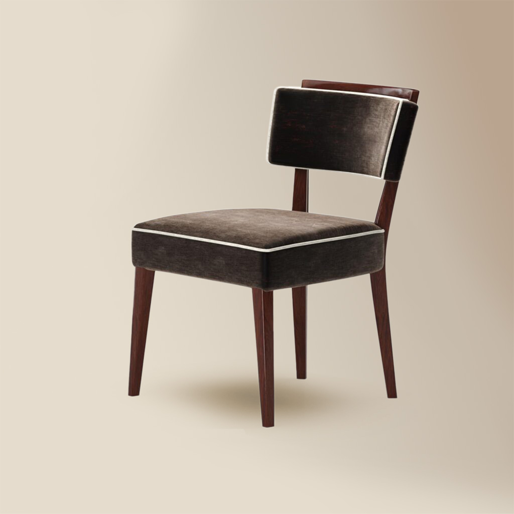 charles chair brown